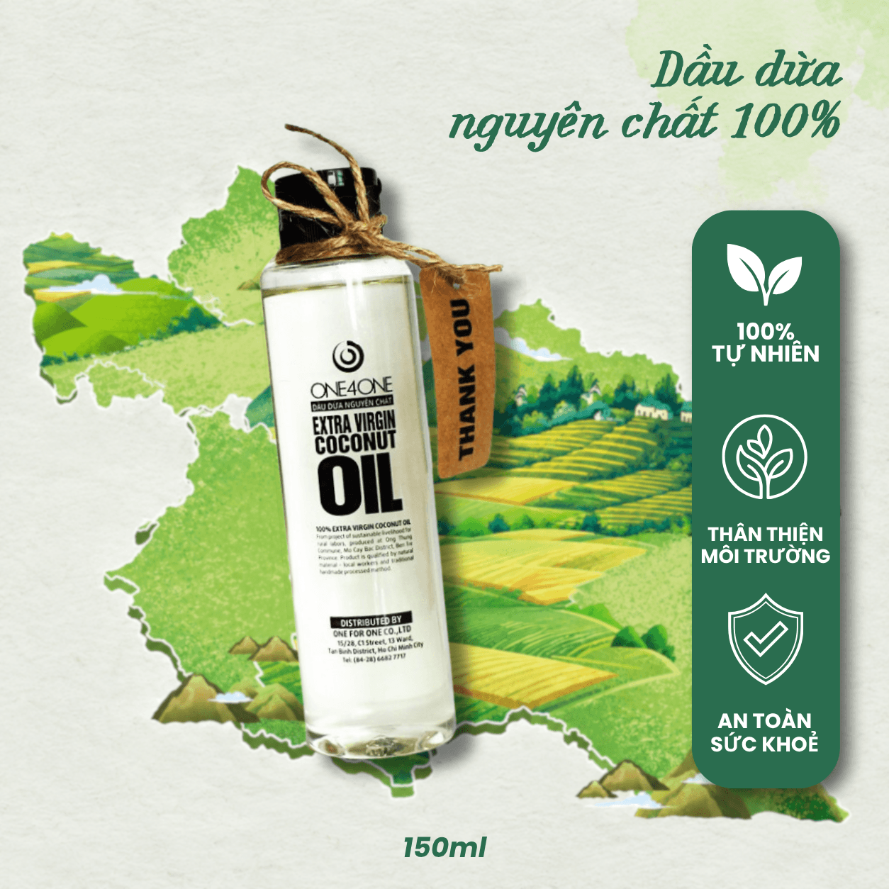Dầu Dừa Nguyên Chất