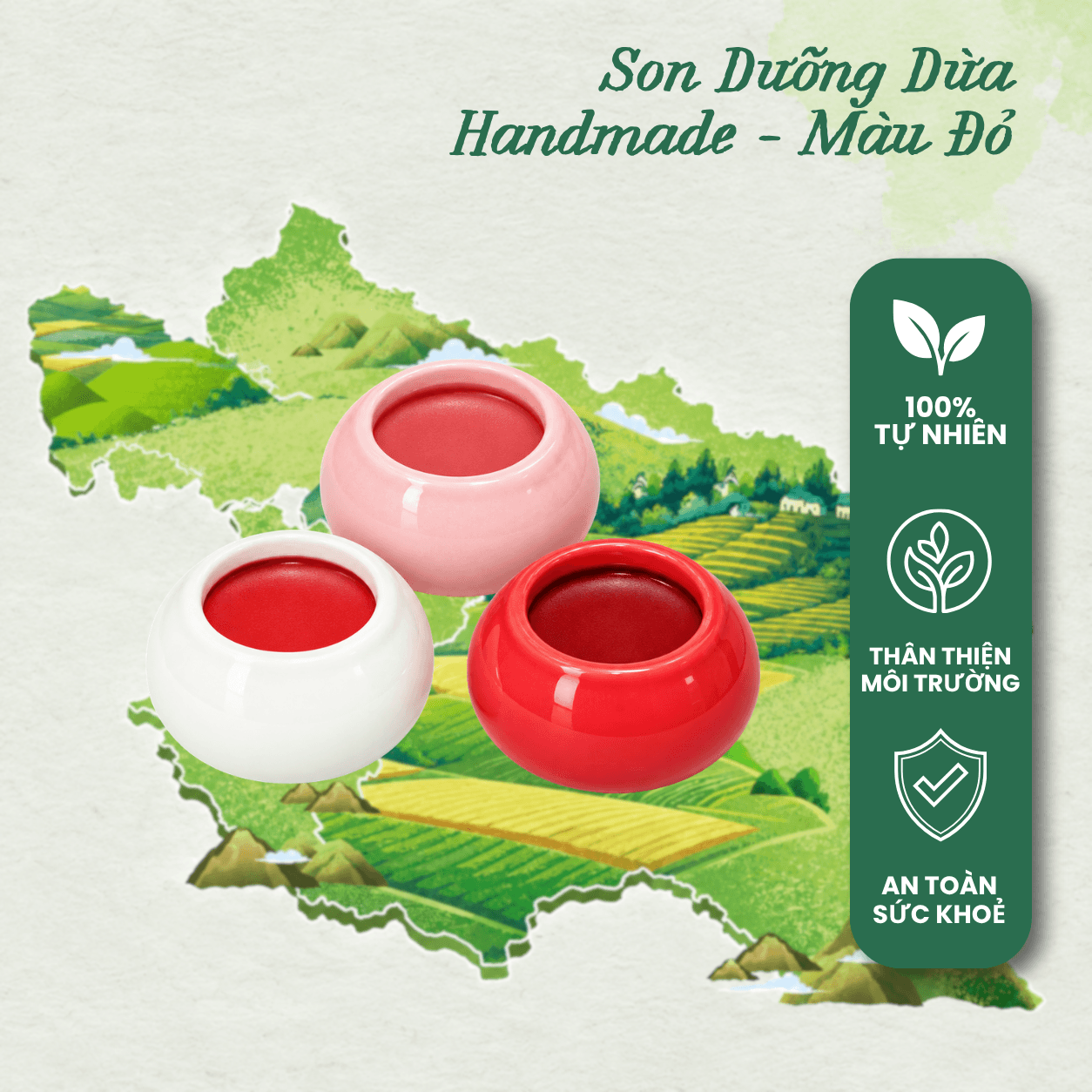 Son Dưỡng Dừa Handmade One4One