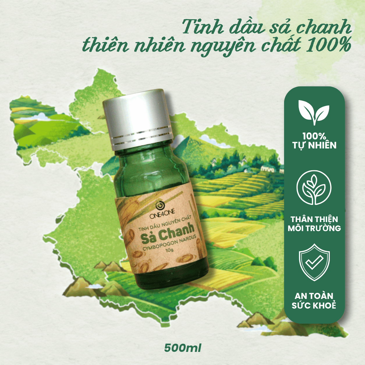 Tinh Dầu Sả Chanh Thư Giãn